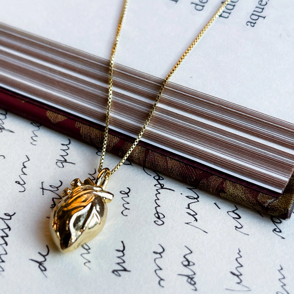 Human Heart Necklace