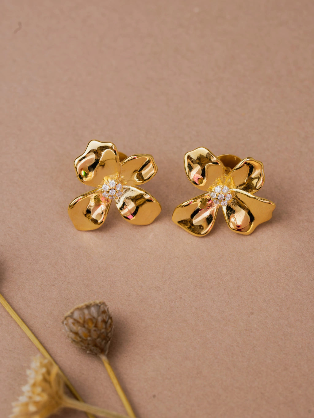 Meadow Bloom Zirconia Earrings